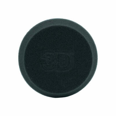 3D G-70B-3 Applicator Black Foam 4,5' x 1' tapered edge -    ,  (3) (,  1)