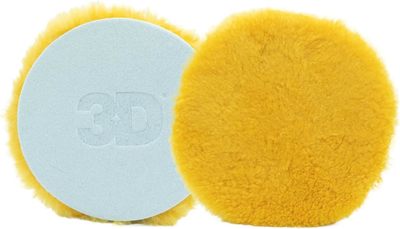3D K-XW8 Yellow X-Cut Lamb Wool Pad      200 mm
