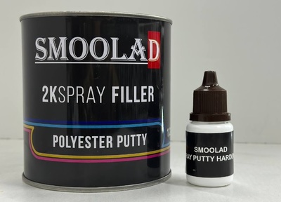 SMOOLAD BLACK   POLYESTER FILLER 1,2 