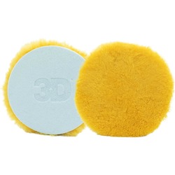 3D K-XW8 Yellow X-Cut Lamb Wool Pad      200 mm